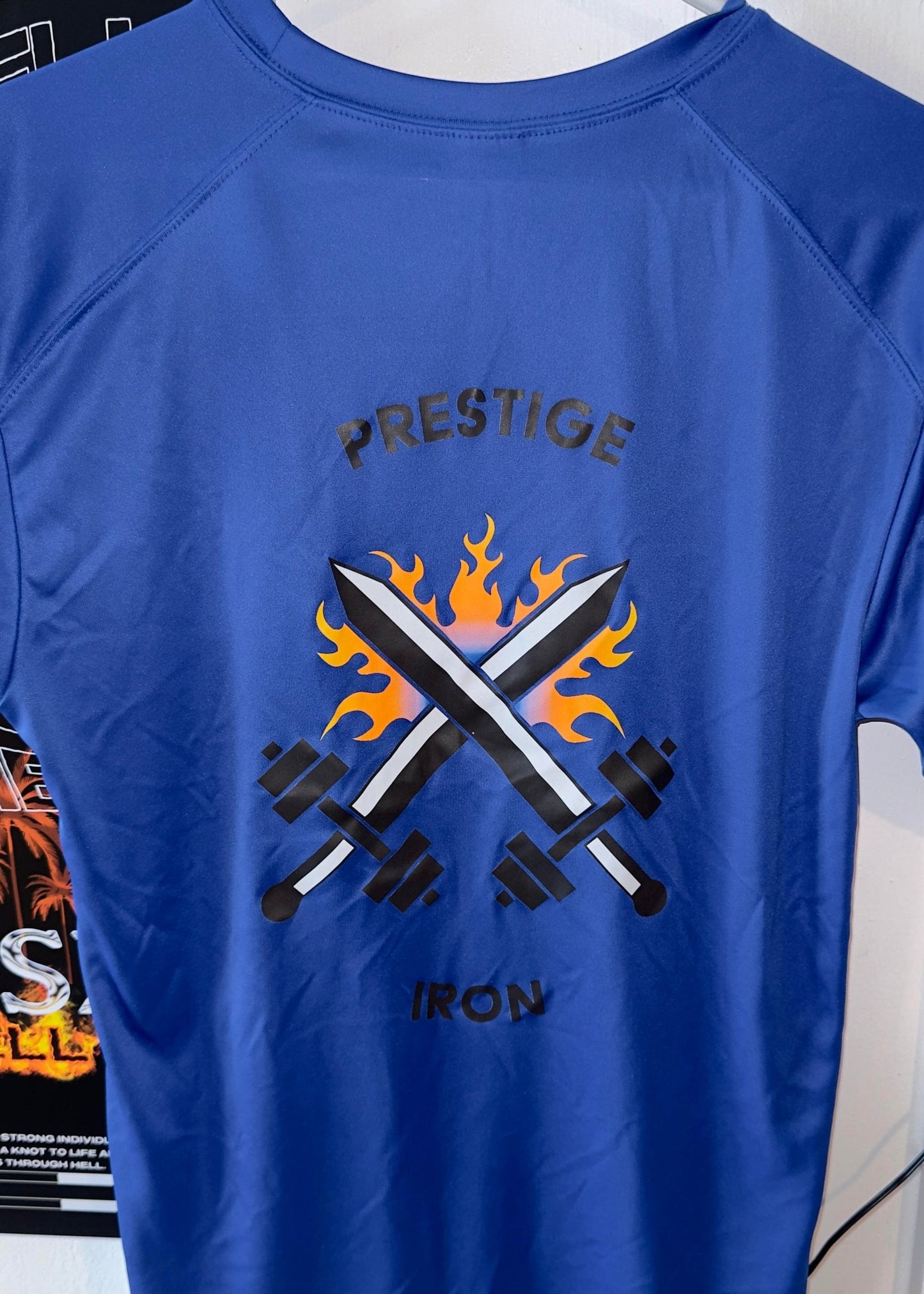 Blue Prestige Iron T shirt