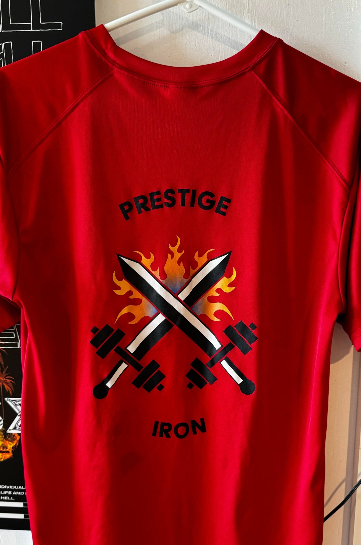 Red Prestige Iron T-shirt