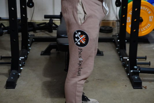 Tan Athletic Joggers